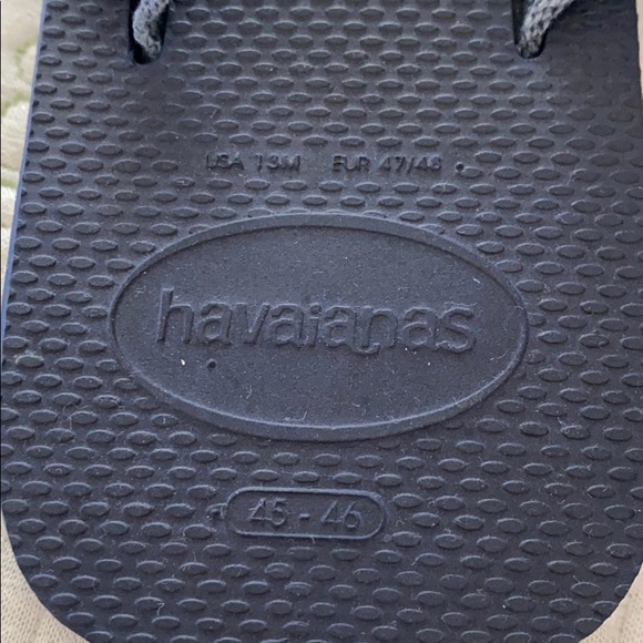 Men’s navy blue/indigo Havaianas flip flop sandal - Picture 3 of 5